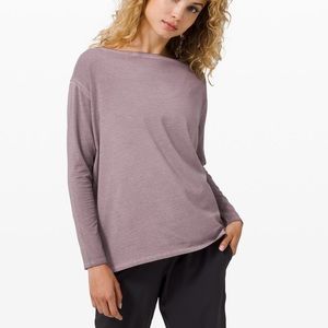 Lululemon Back in Action Long Sleeve Top